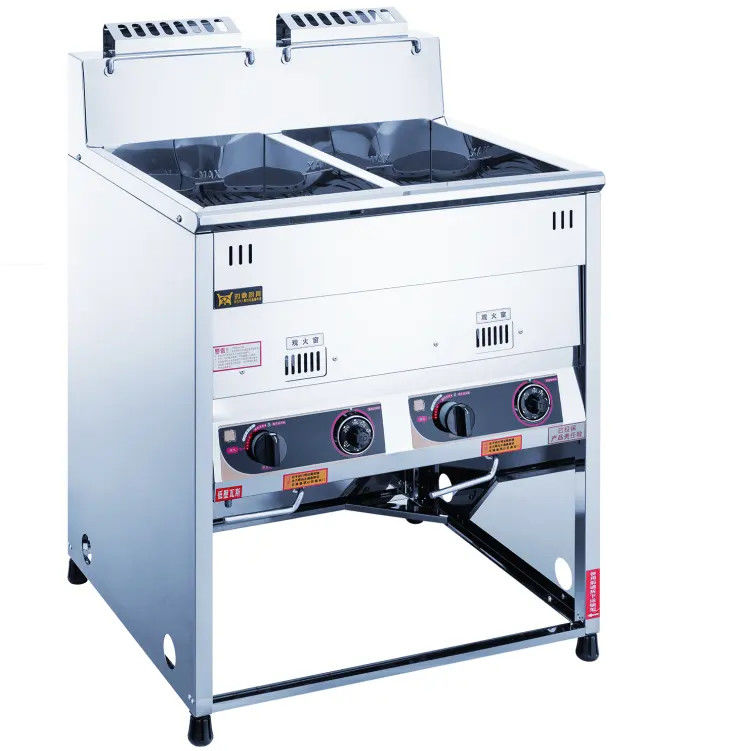 Máquina de fritura de 70L Ferro inoxidável Elétrico Friteira de Cão de Milho